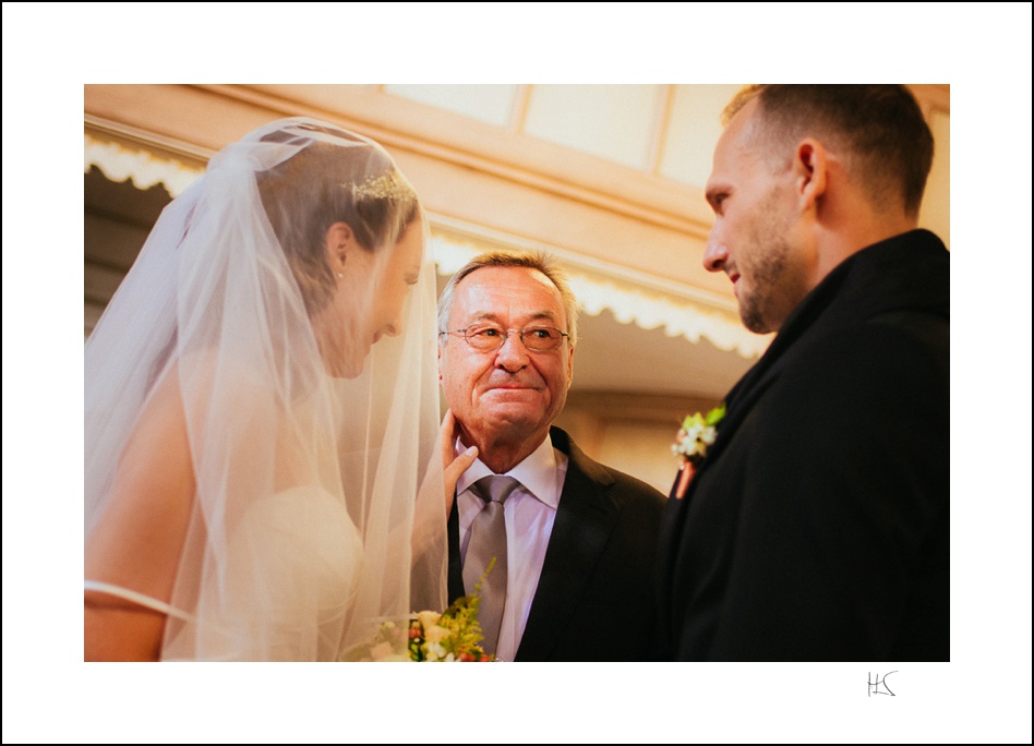 Die Trauung in der Kirche, Hochzeitsfotograf Bayern