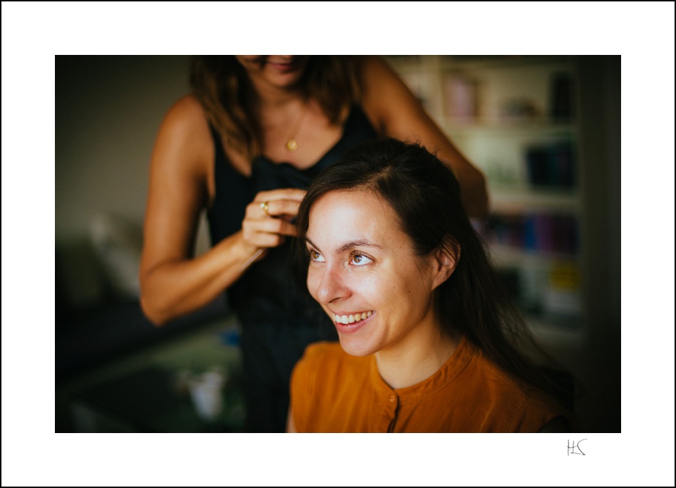 Braut getting ready, Hochzeitsfotograf Erlangen