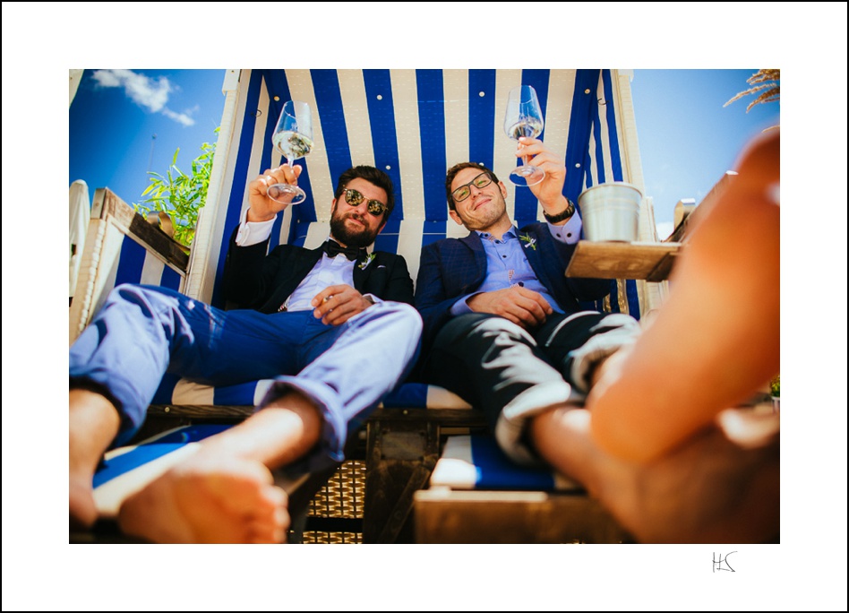 Hochzeitsfeier im Strandcafe in Erlangen