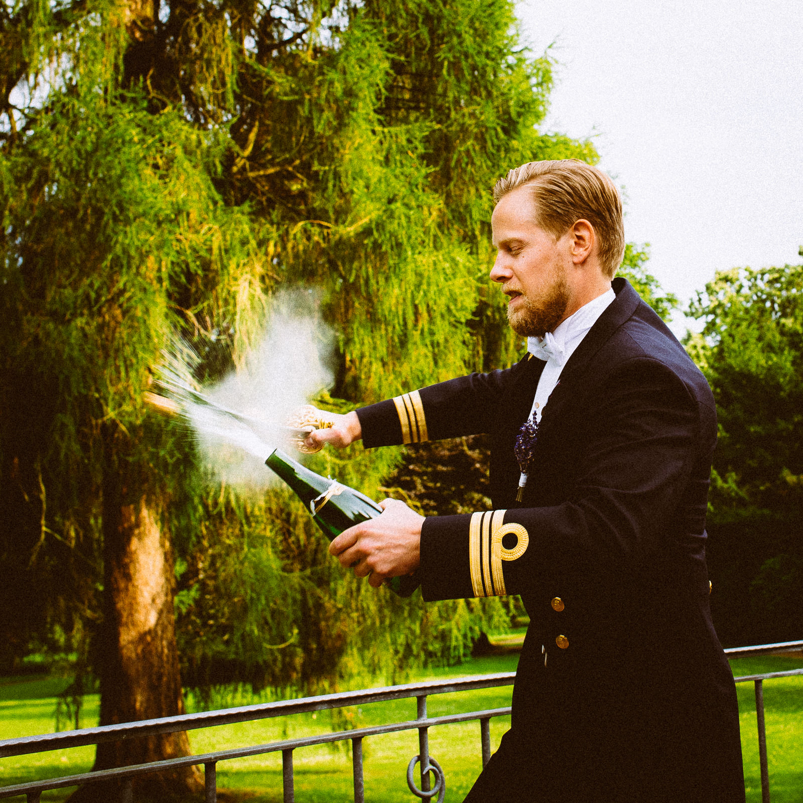 Militär-Hochzeit auf Schloss Tremsbüttel