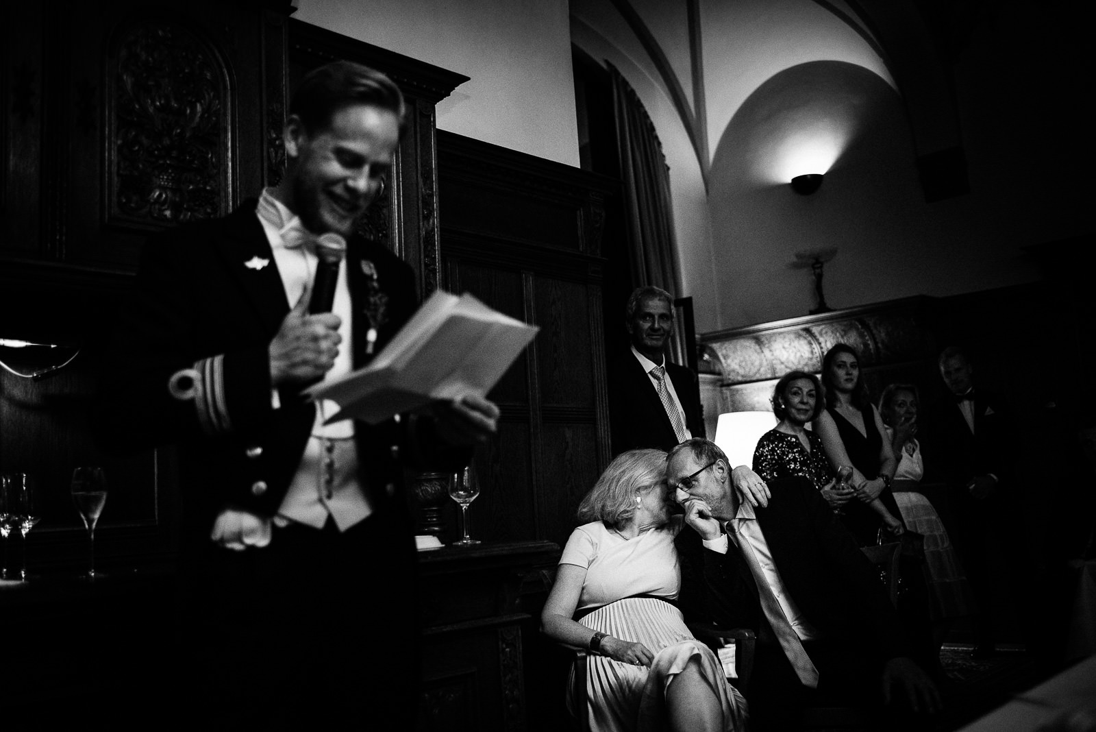 Reden bei der Hochzeit auf Schloss Tremsbüttel bei Hamburg 